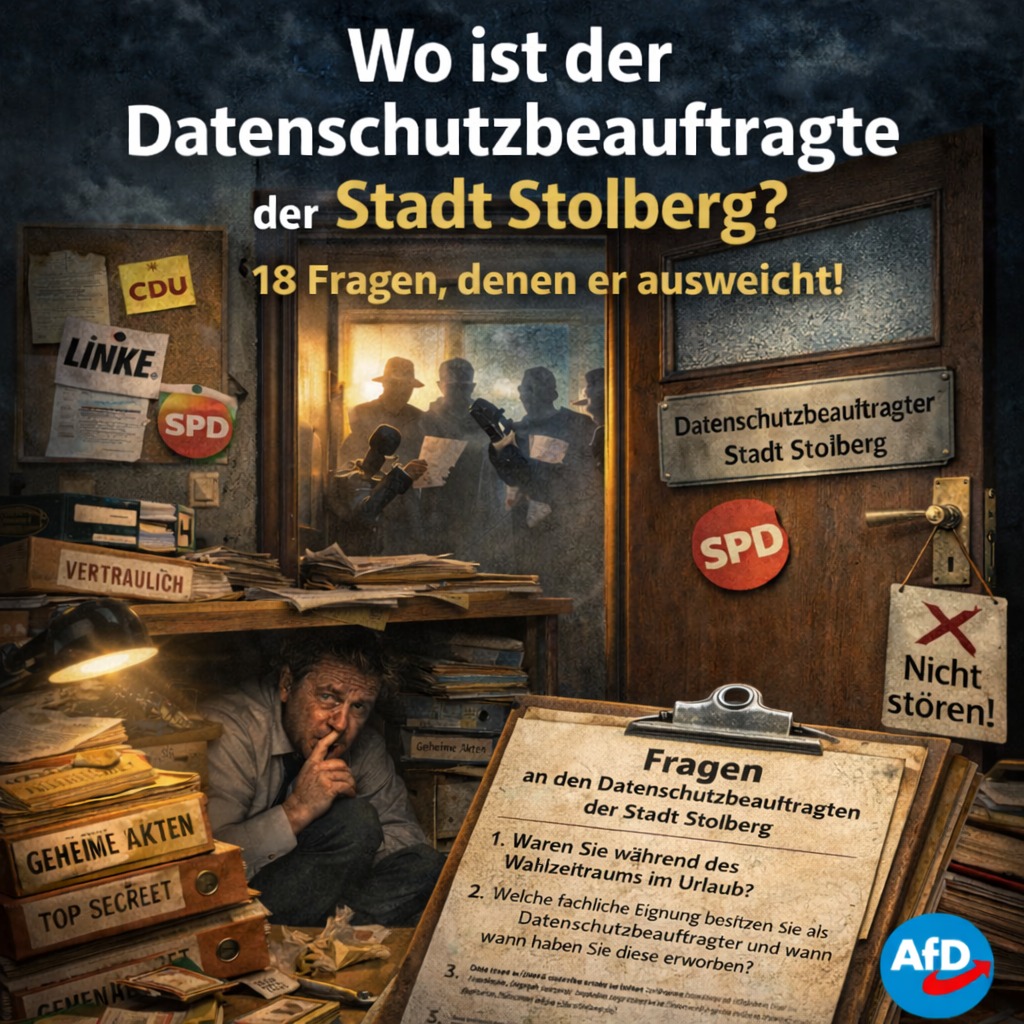Wo ist der Datenschutzbeauftragte der Stadt Stolberg?